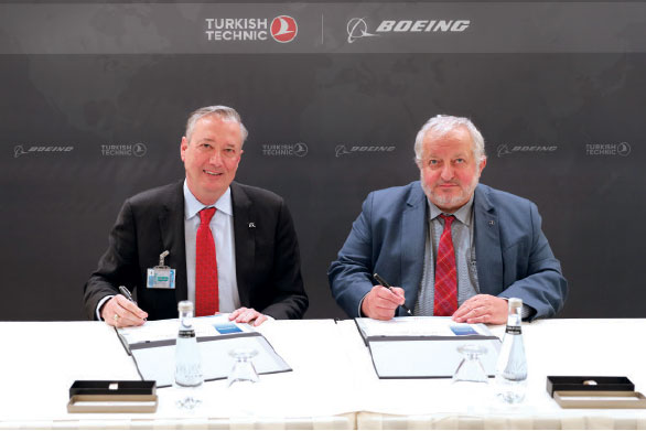 Boeing and Turkish Technic Announce Global Fleet Care Supplier Agreement