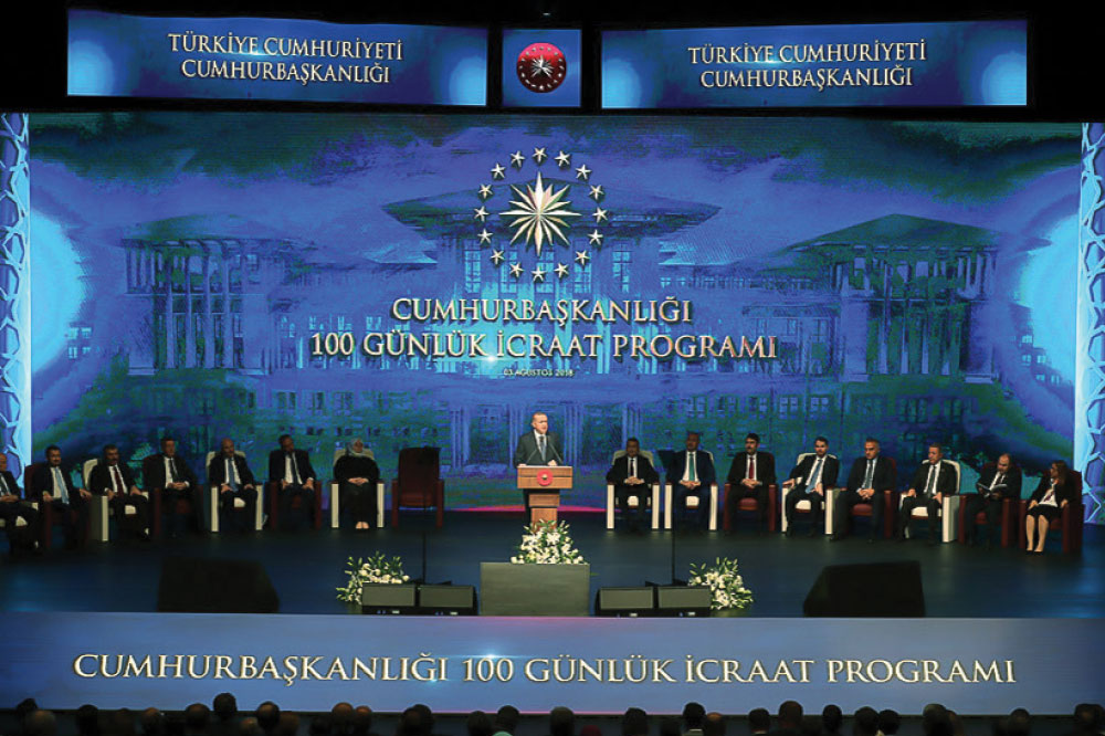 President ERDOĞAN Lays Out    100-Day Action Plan