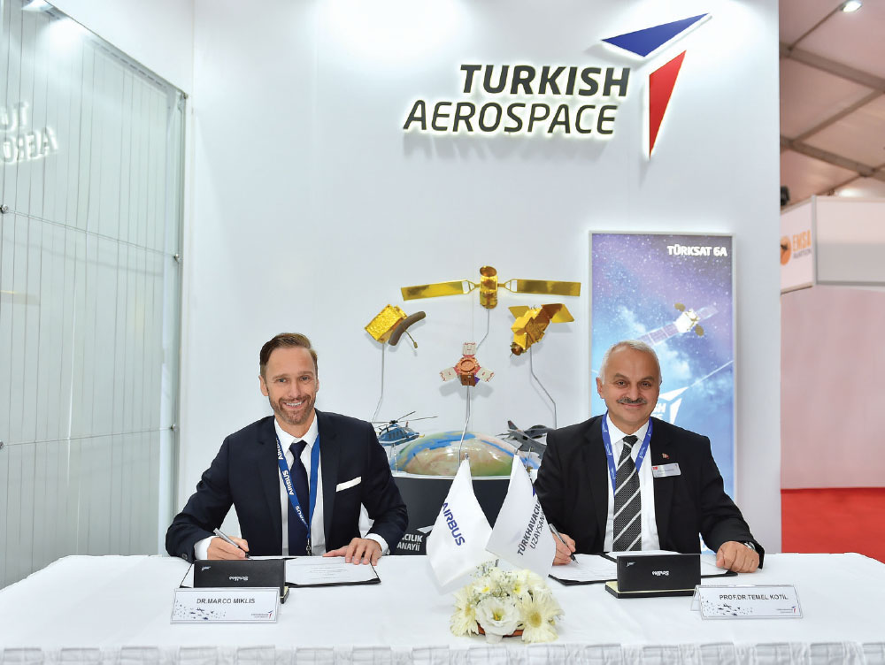 Turkish Aerospace and Airbus Signed Cooperation and Research Agreement to Develop Novel Aircraft Structures