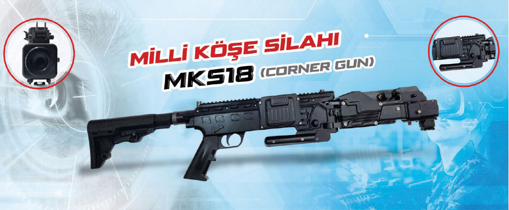 TG Elektronik’s MKS18 Corner Gun Optimal Product for Turkish Special Forces with High Export Potential