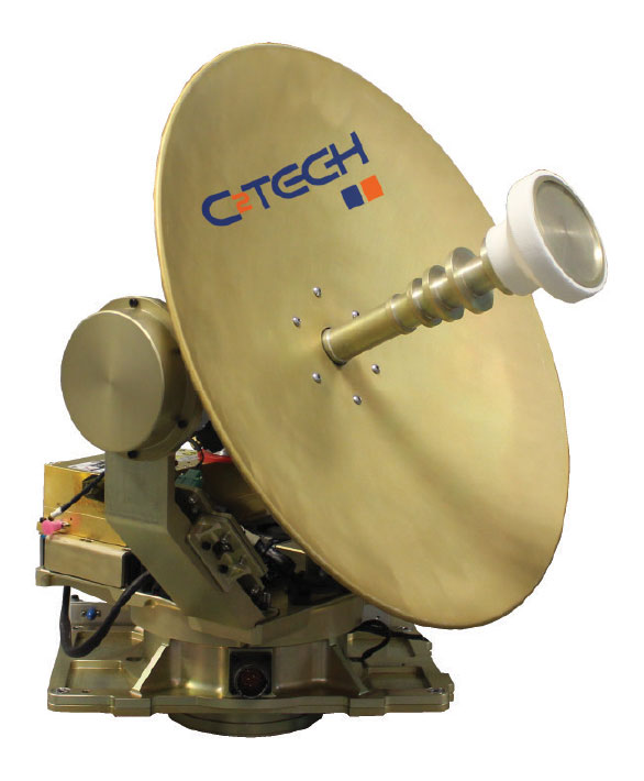 CTech Displayed its National and Unique UAV SatCom Solution at SAHA EXPO 2018