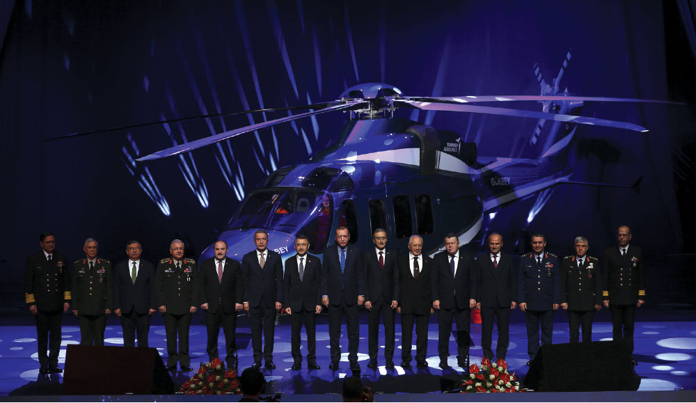 Turkish Defence Industry Summit Held on Presidential Complex
