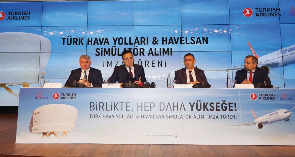 Turkish Airlines Signed a Deal with Havelsan to Receive Flight Simulators that Support Pilot Training
