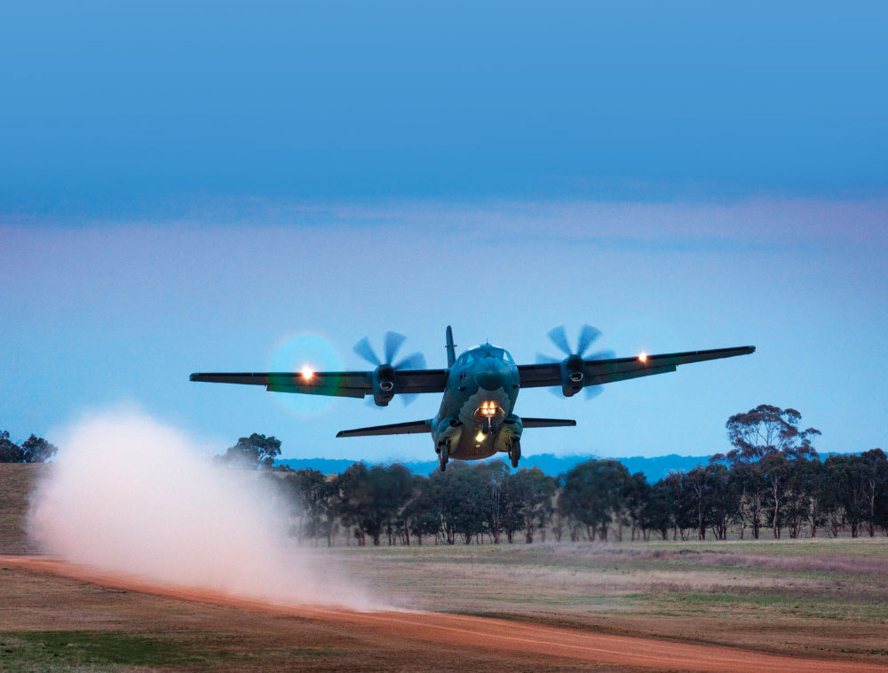 New C-27J Spartan Baseline Configuration Performed First Flight