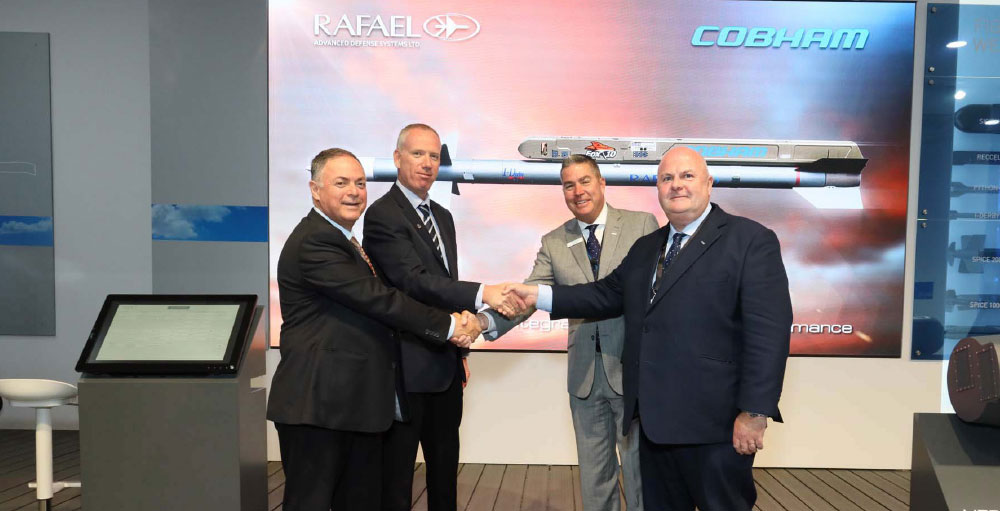 Cobham Mission Systems Have Agreed on a Joint Market Approach with Rafael and Diehl Combining Their Launchers with the Latest Missiles