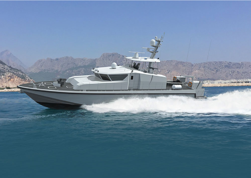 ARES Shipyard Launches the First Boat of the Oman Coast Guard Command