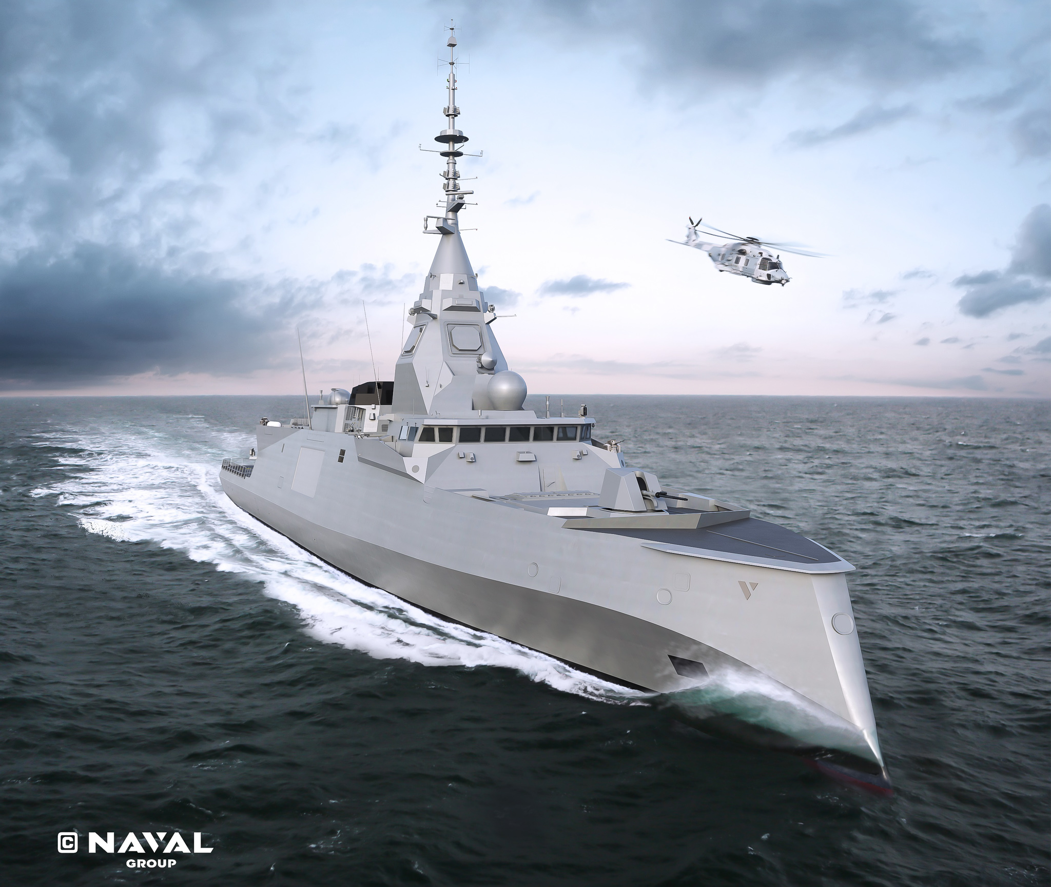 Naval Group Launches the Construction of the First Digital Frigate for the French Navy