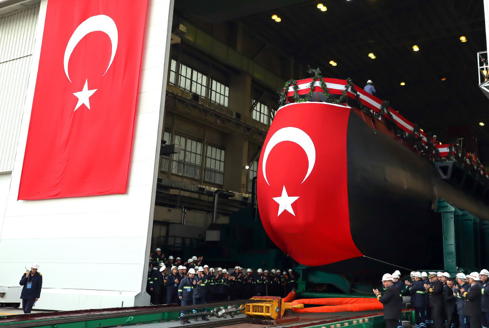 Type 214TN REIS Class TCG PİRİ REİS Submarine