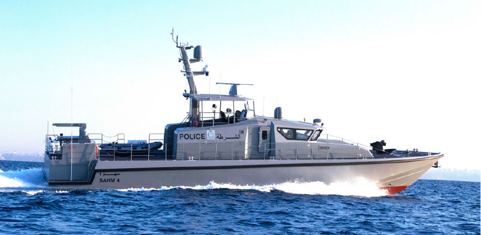 26m Patrol Interceptor Vessel by ARES &BMT Delivered to the Royal Oman Police Coast Guard