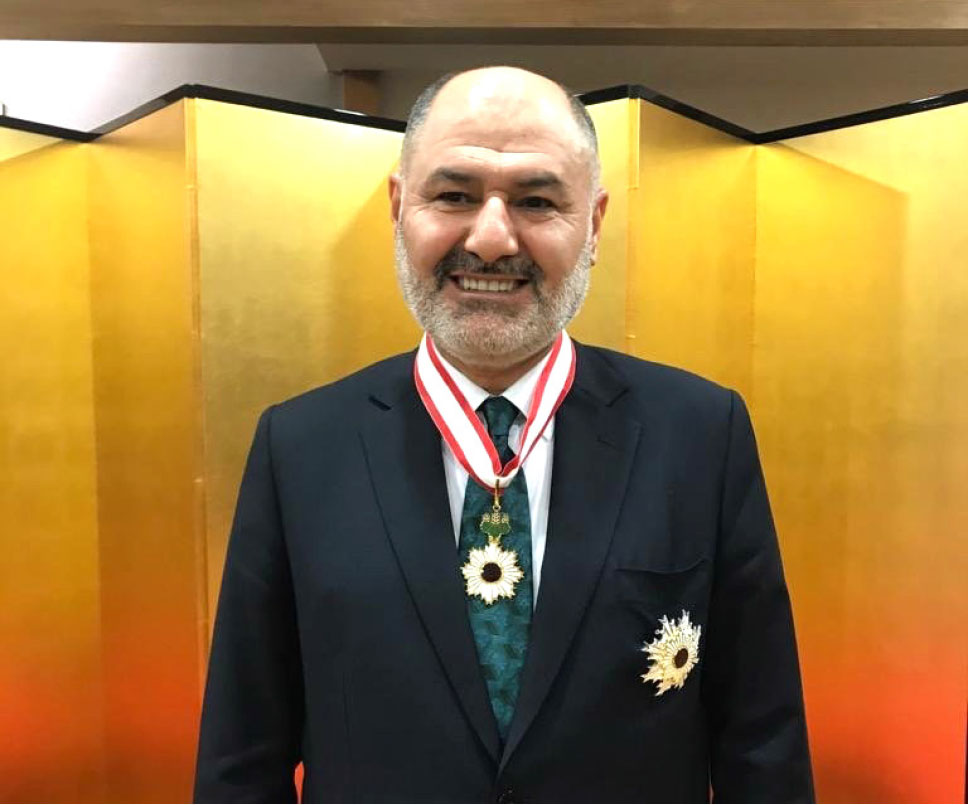 Turkish Deputy Minister of National Defence Alpaslan KAVAKLIOĞLU Awarded with "Order of the Rising Sun, Gold and Silver Star" by Japanese Government