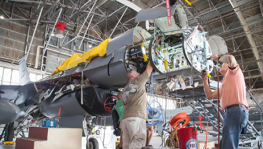 USAF Orders 105 AN/APG-83 SABR AESA Radars for its F-16s