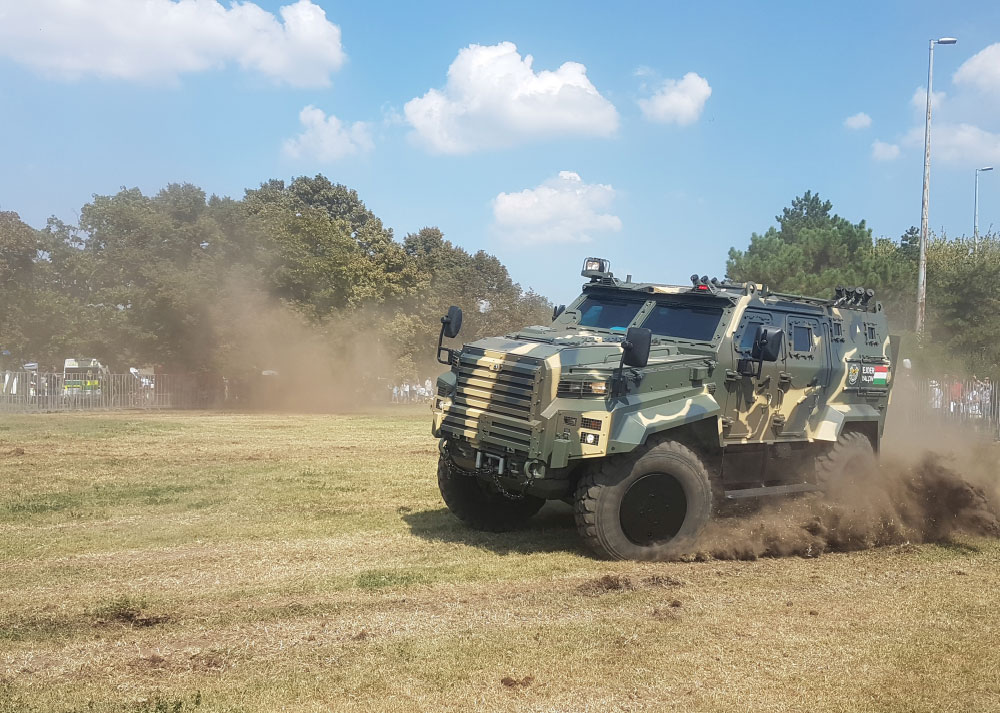 With over 40 Years of Engineering Experience NUROL Makina is now in the  Service of the Hungarian Armed Forces