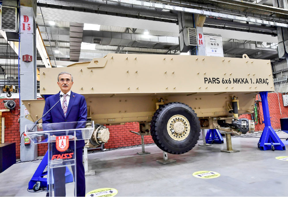 FNSS Ramps up PARS 6x6  Mine-Resistant Vehicles