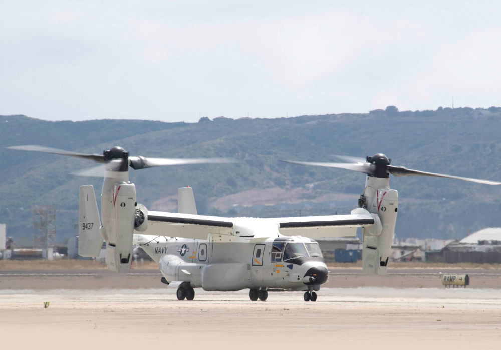 United States Navy Receives First Fleet CMV-22B