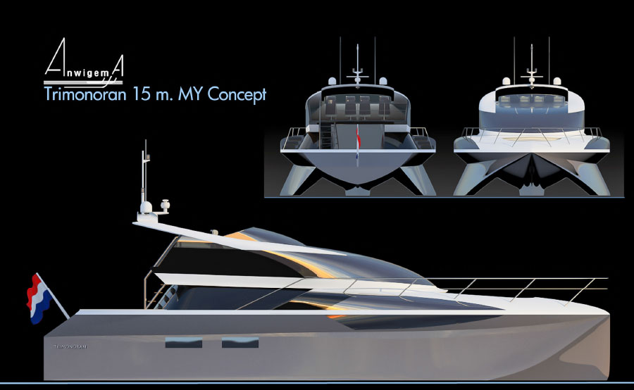 “Trieadrieame”:  Innovative Tri-Hull or Trimonoran