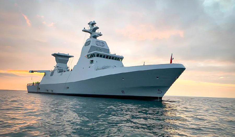 Israeli Navy’s New Sa`ar 6 Corvette Arrives in Haifa from Germany