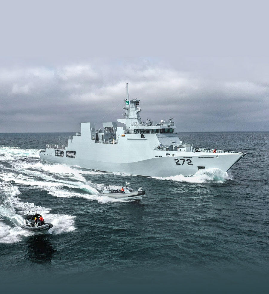 Pakistan Navy Vessel PNS Tabuk Commissioned in Romania