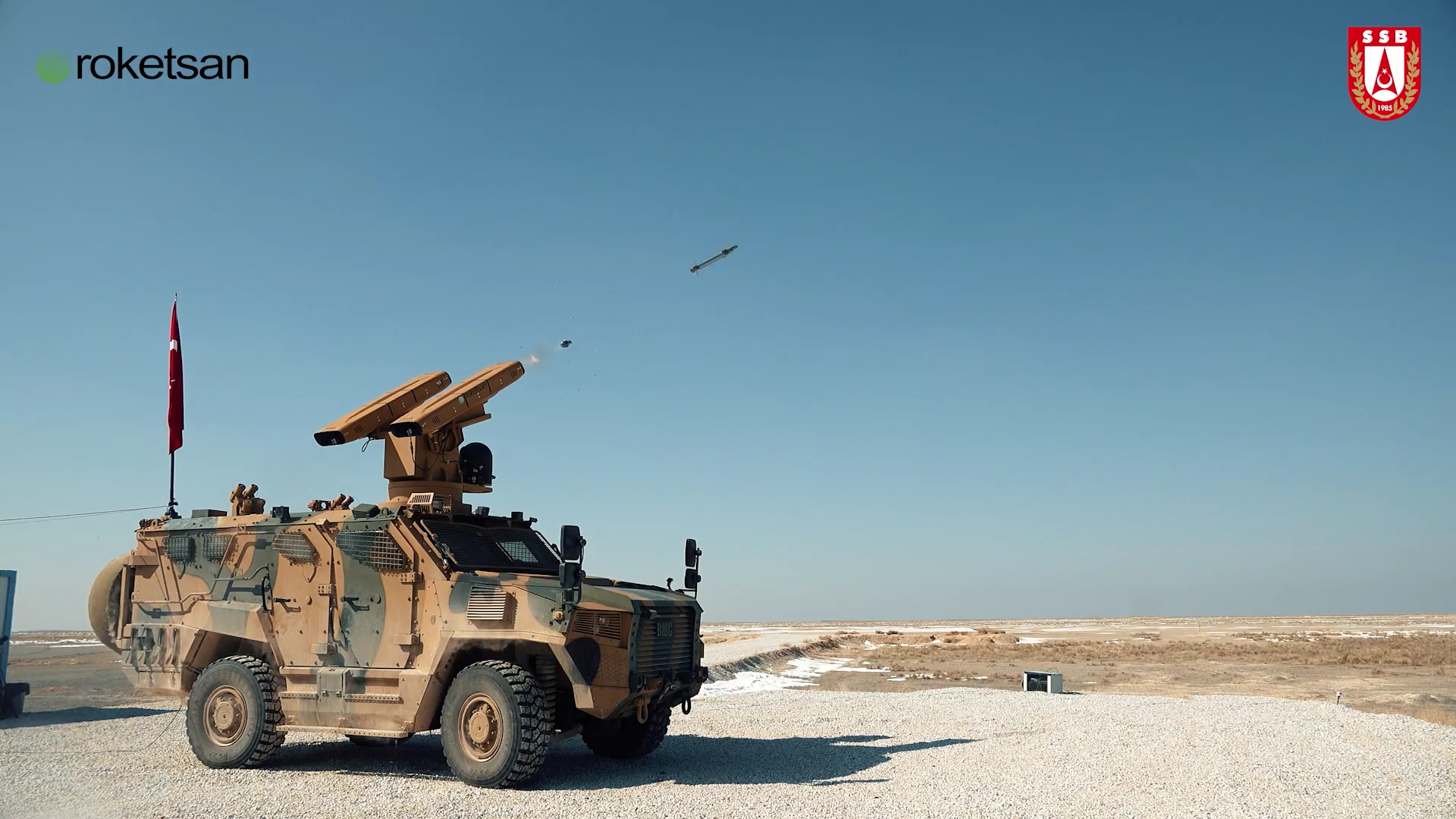 SUNGUR Low-Altitude Air Defense System Successfully Hits the Target