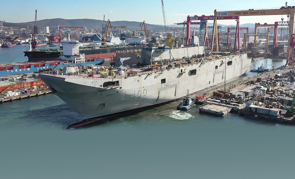 SSB President Prof. DEMİR: `We Encourage the Shipyard to the Delivery of LHD Anadolu Before the End of 2021.`