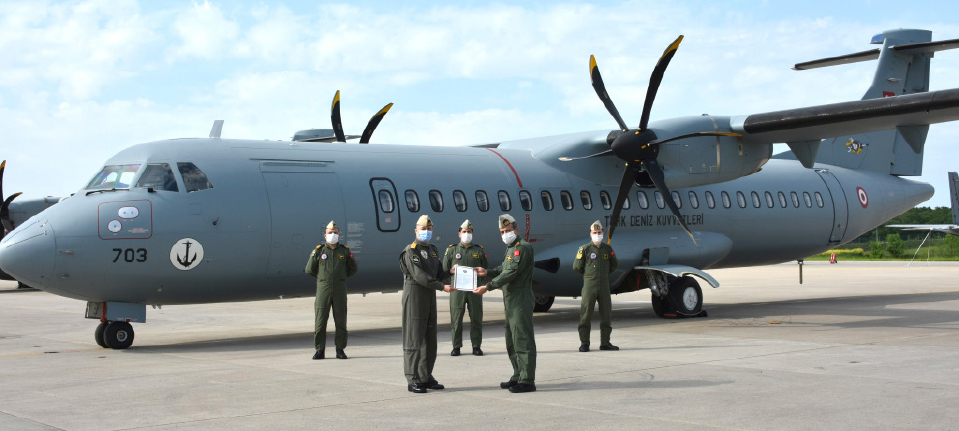 The Third Aircraft Delivered to the Turkish Naval Forces Under The MELTEM-3 Project