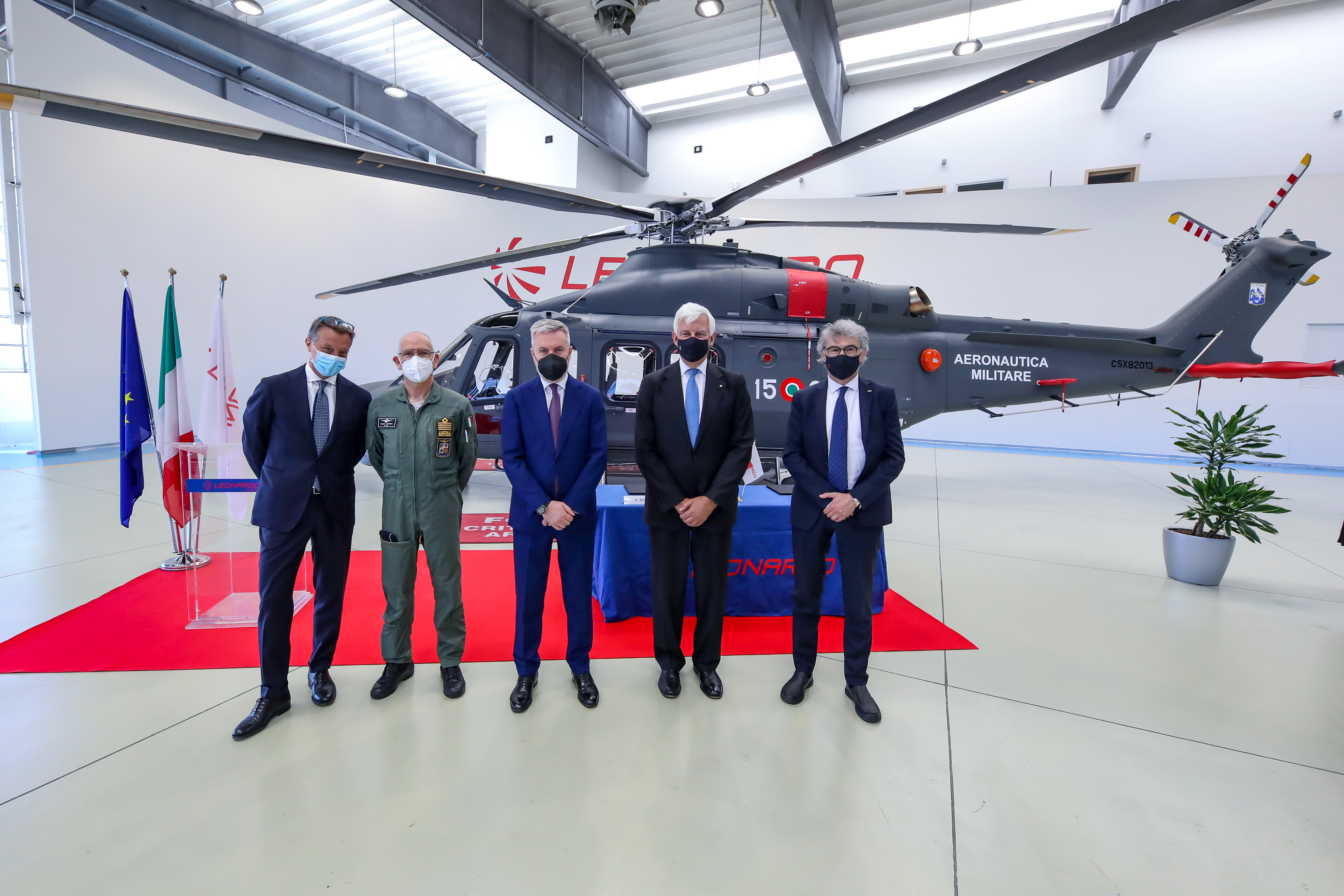 Leonardo delivers HH-139B helicopter to the Italian Air Force