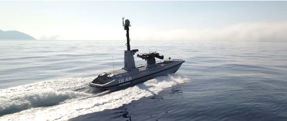 The World’s First Laser Guided Missile System Integrated AUSV “ULAQ” Successfully Hits Target