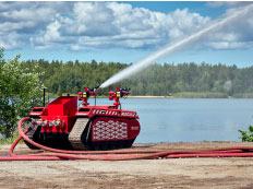 Milrem Robotics and Innovfoam Present the Multiscope Rescue Hydra UGV at Sofins