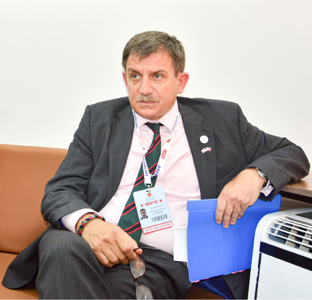 Mark GOLDSACK: “Turkey is an Internationally-Important Defense, Space, and Security Market with a Strong Vision!”