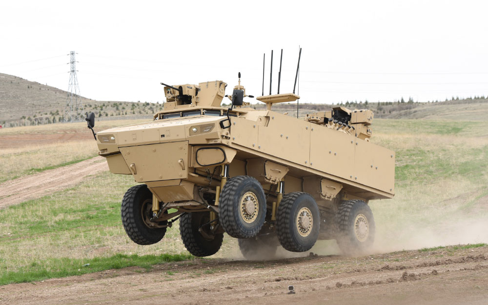 PARS IV 6x6 Special Operations Vehicle with Highest Protection Level in Its Class Continues Qualification Tests