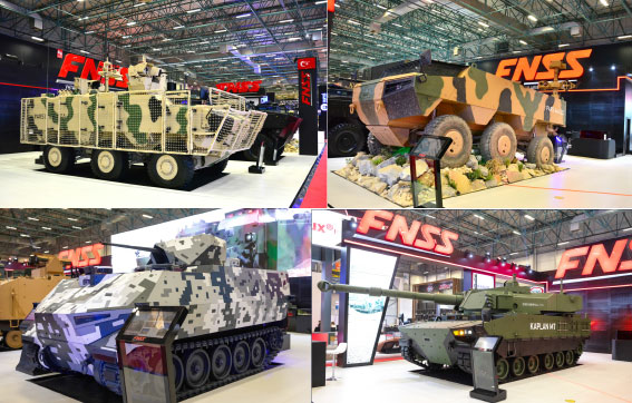 FNSS` Press Meeting for 4th Generation Armored Combat Vehicles, Autonomous Unmanned Ground Vehicle, and Turret Systems
