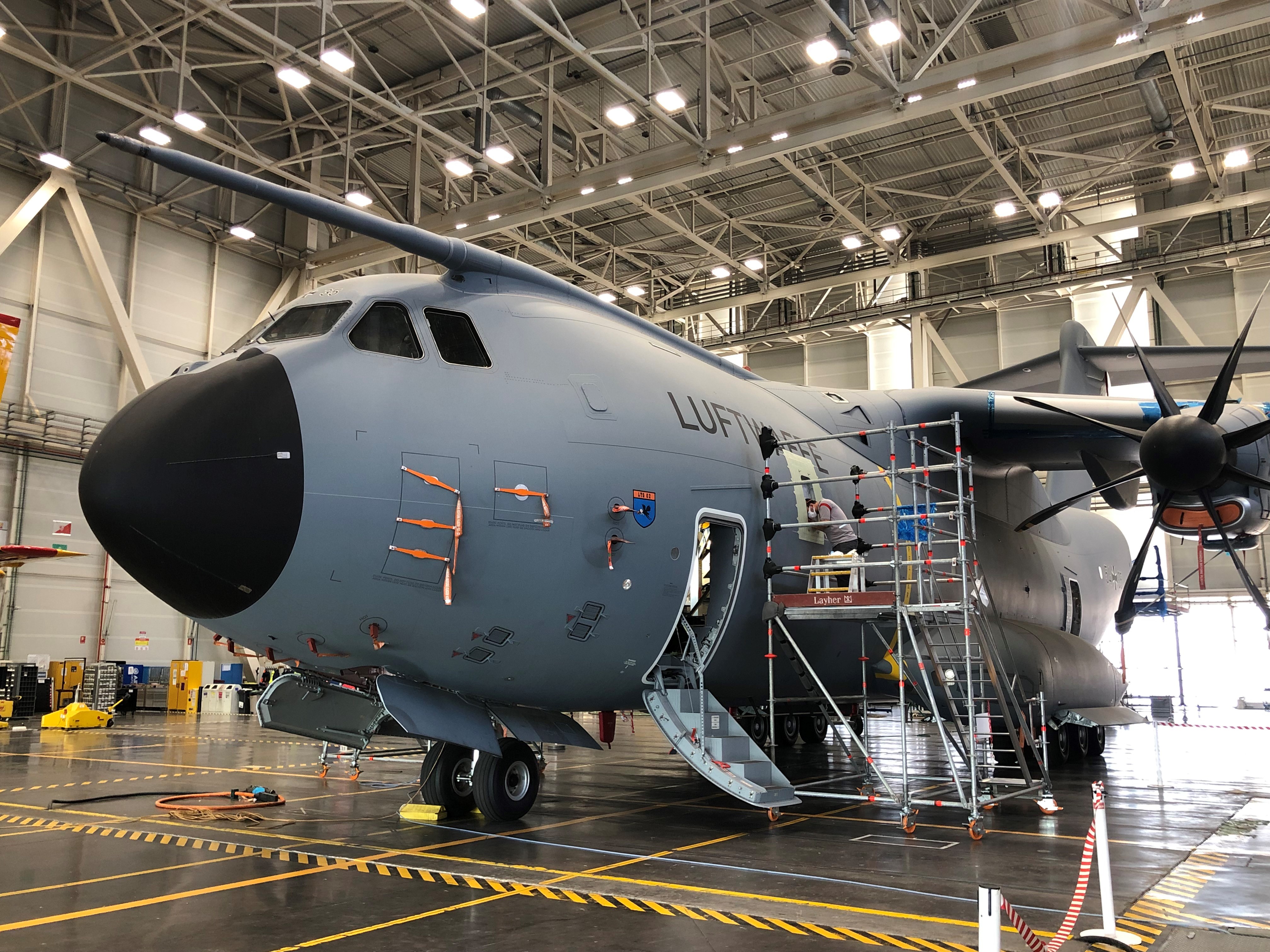 A400M IS NOW SAFER: TURKISH AEROSPACE INTEGRATED A NEW SYSTEM AEROSTRUCTURE PARTS TO A400M