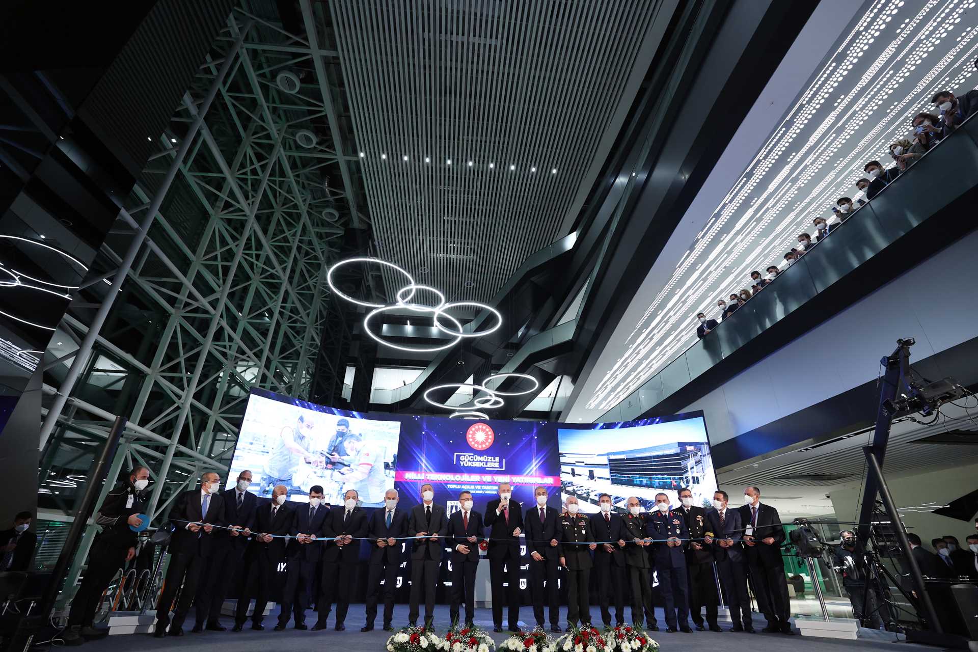 Turkish Defence and Aerospace Industry Gained New Facilities: National Technologies and New Investments Inauguration Ceremony Held at the Turkish Aerospace Facility