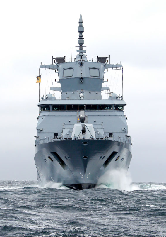A LOOK AT THE  BADEN WURTTEMBERG (F-125) CLASS FRIGATES OF THE GERMAN NAVY