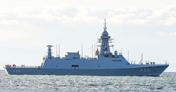 New Generation Intelligence Ship “TCG UFUK” Commissioned