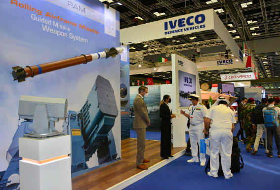 RAMSYS Displayed the RAM Block II Missile at DIMDEX 2022