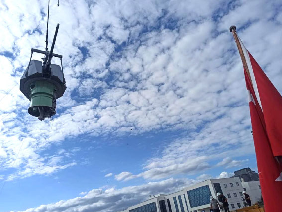 MKE 76mm/62 Naval Gun to be  Tested on TCG Beykoz Corvette