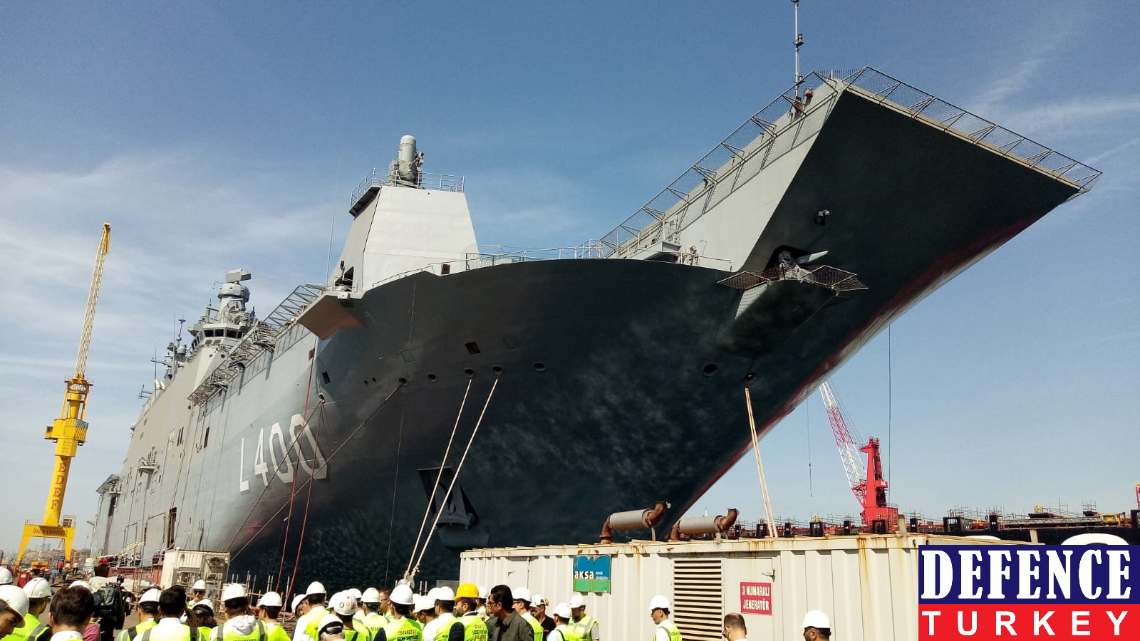 TCG ANADOLU Multi-Purpose Amphibious Assault Ship Planned to be Delivered at the end of 2022