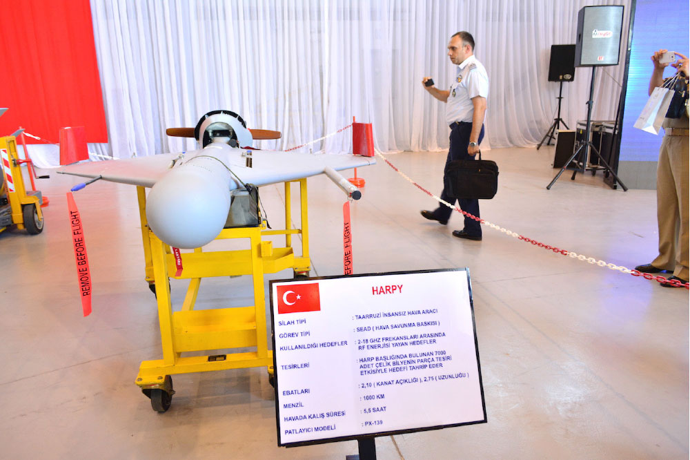 Countering Loitering Drones Over the Battlefield