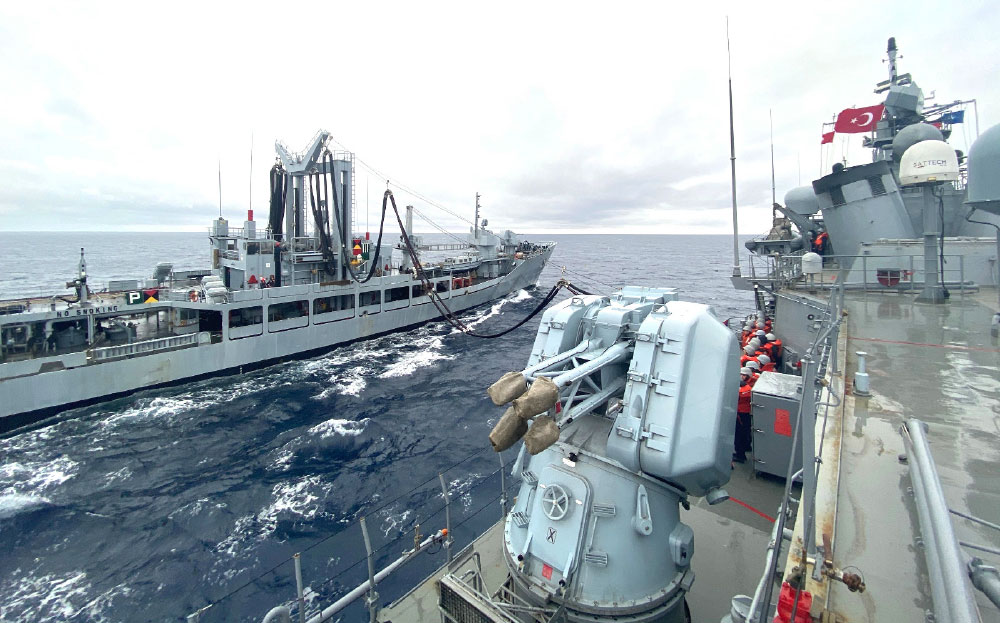 Underway Replenishment Capabilities of  World Navies