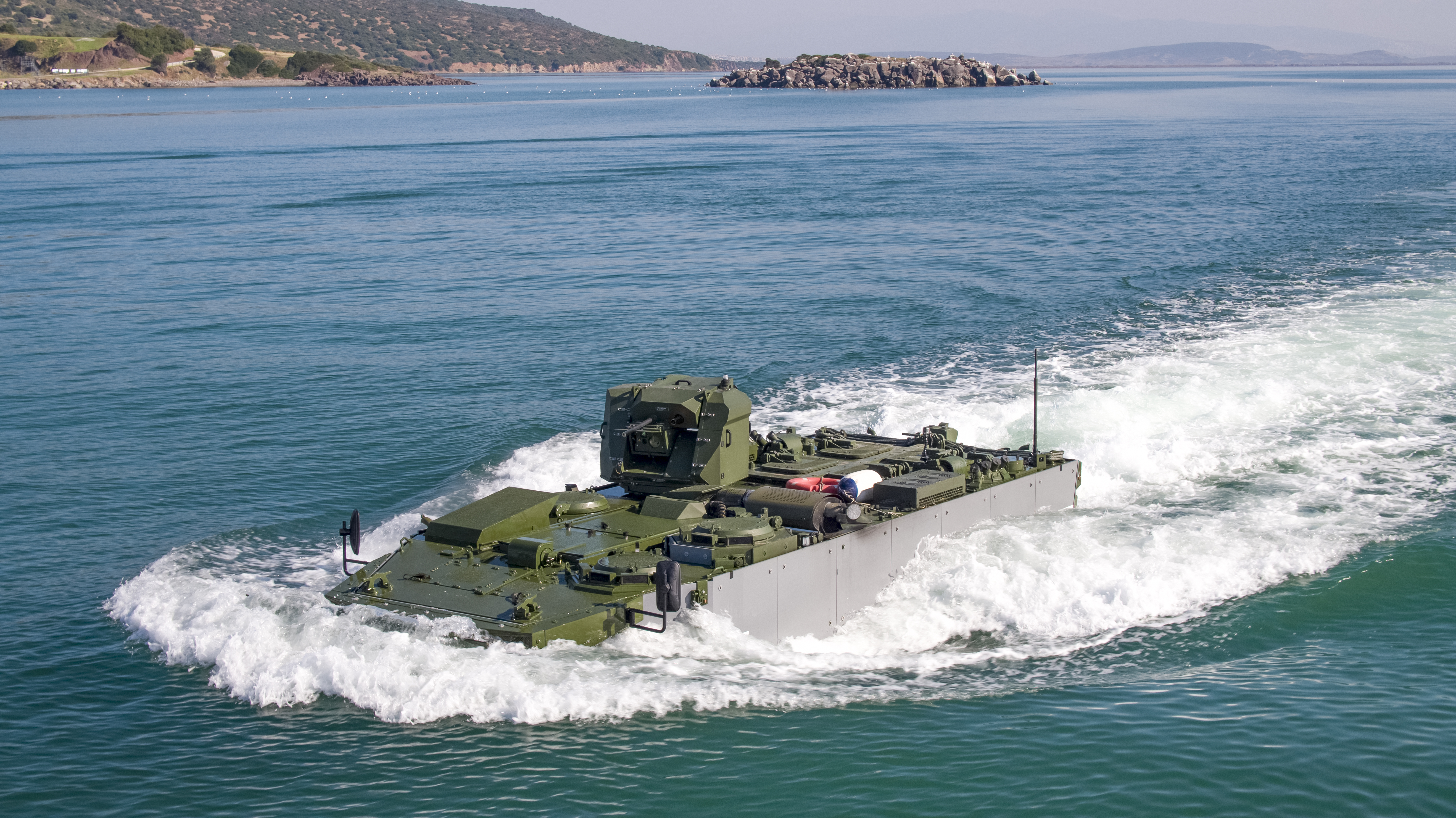 FNSS to Showcase Marine Assault Vehicle (MAV) with CAKA RWS at INDODEFENCE