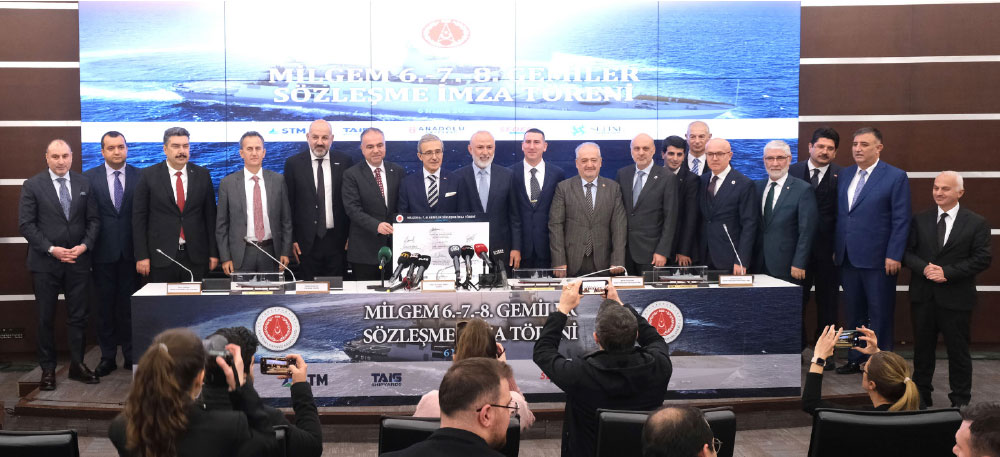 Contract for MILGEM 6th, 7th, and 8th Ships Signed