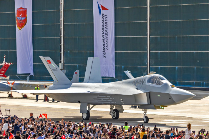 TUSAŞ Unveiled the National Combat Aircraft