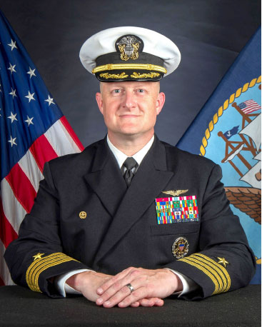 Capt. Rick BURGESS- CO OF the USS Gerald R. Ford: