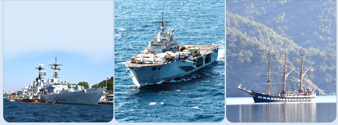 VISITS OF ITALIAN WARSHIPS TO TÜRKIYE