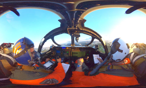 The International Test Pilots School (ITPS) Conducts the First Flight of 5th gen. Surrogate Training Aircraft (5STA)