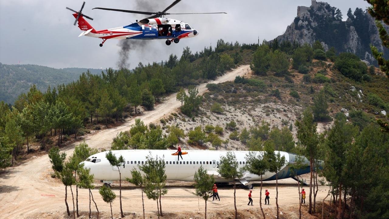 Şehit Teğmen Caner Gönyeli 2023 Arama Kurtarma Davet Tatbikatı KKTC’de başladı