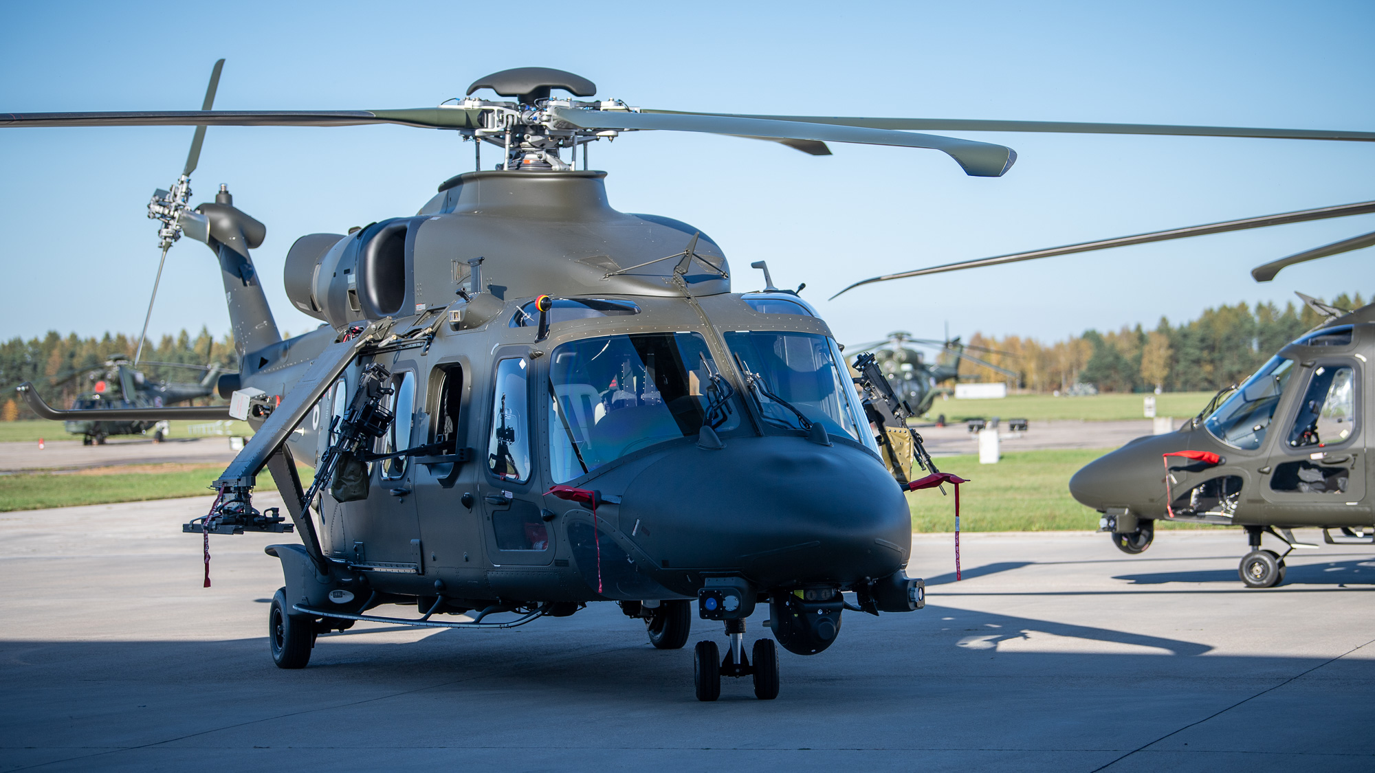Polish Land Forces Take Delivery of their First AW149 Helicopters