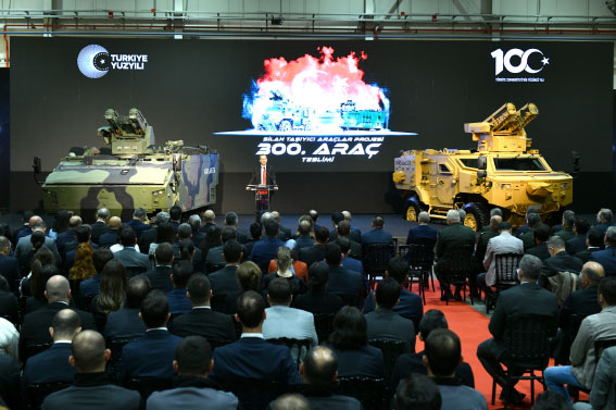300th Anti-Tank Platform Delivered to Turkish Armed Forces