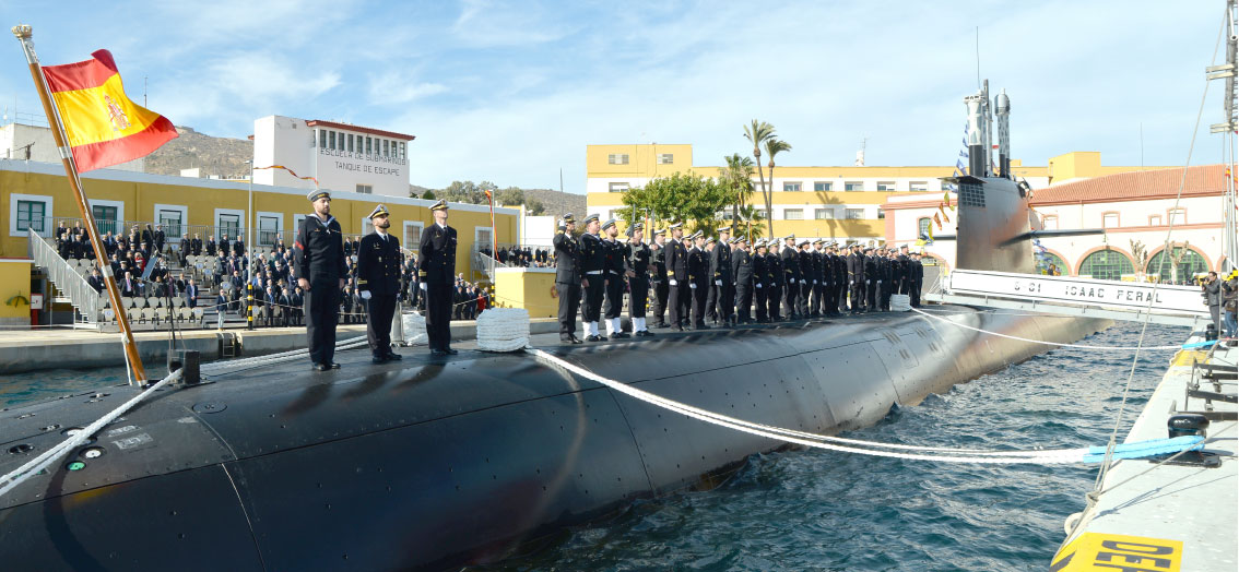 Navantia Handed Over the S-81`Isaac Peral` Submarine to the SPANISH ARMADA