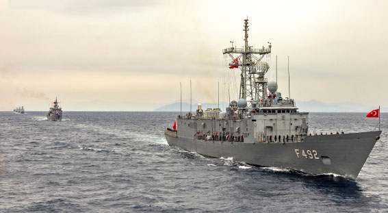 DENİZKURDU-I/2024 Exercise Distinguished Observer Day Held in the Mediterranean